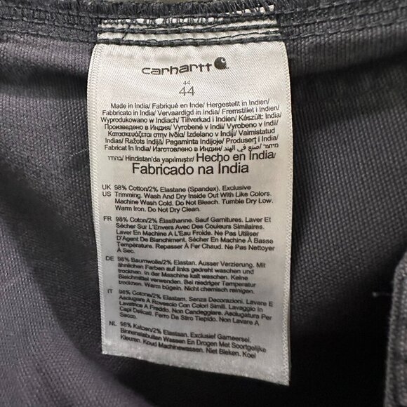 Carhartt Rugged Flex Relaxed Fit Canvas Utility Work Short S: 44" - Picture 4 of 4